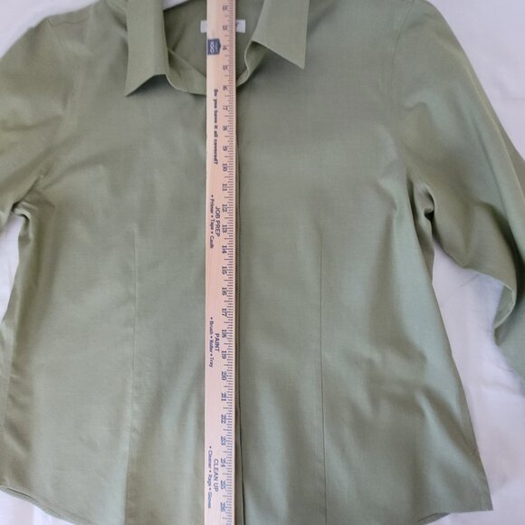 Coldwater Creek Olive Green Womens Shirt Size XL - Picture 10 of 16